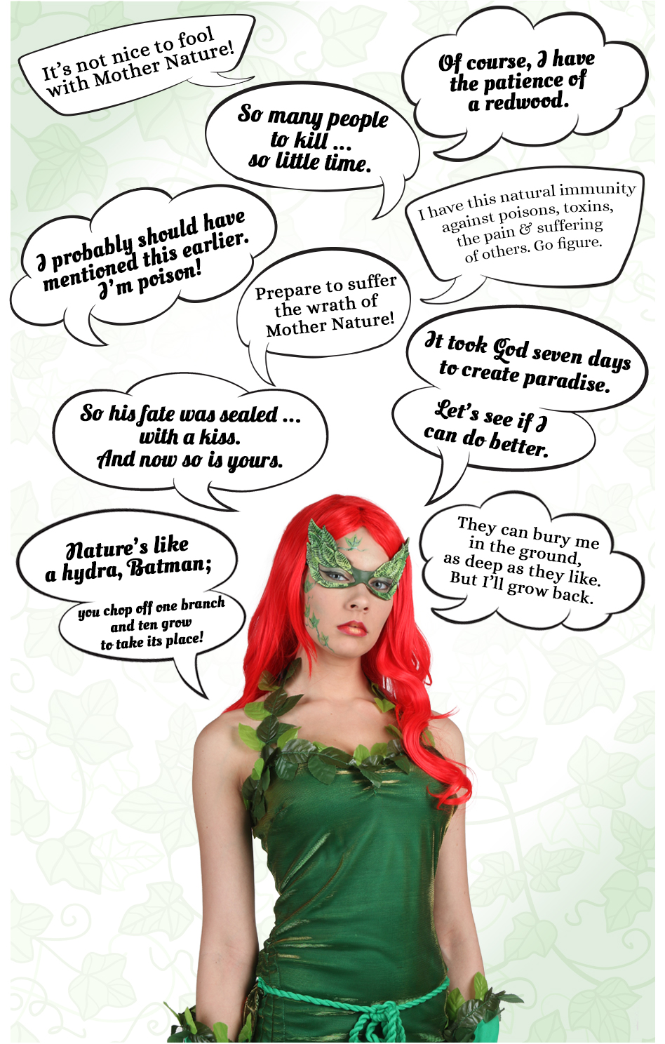 Poison Ivy Batman Quotes Quotesgram