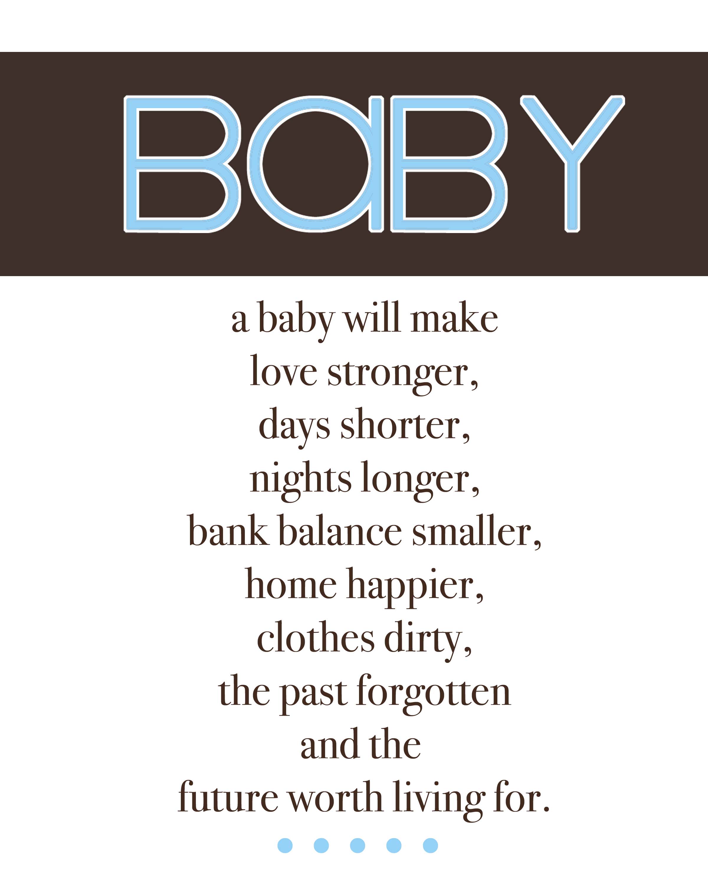 Quotes From Baby Baby Shower QuotesGram
