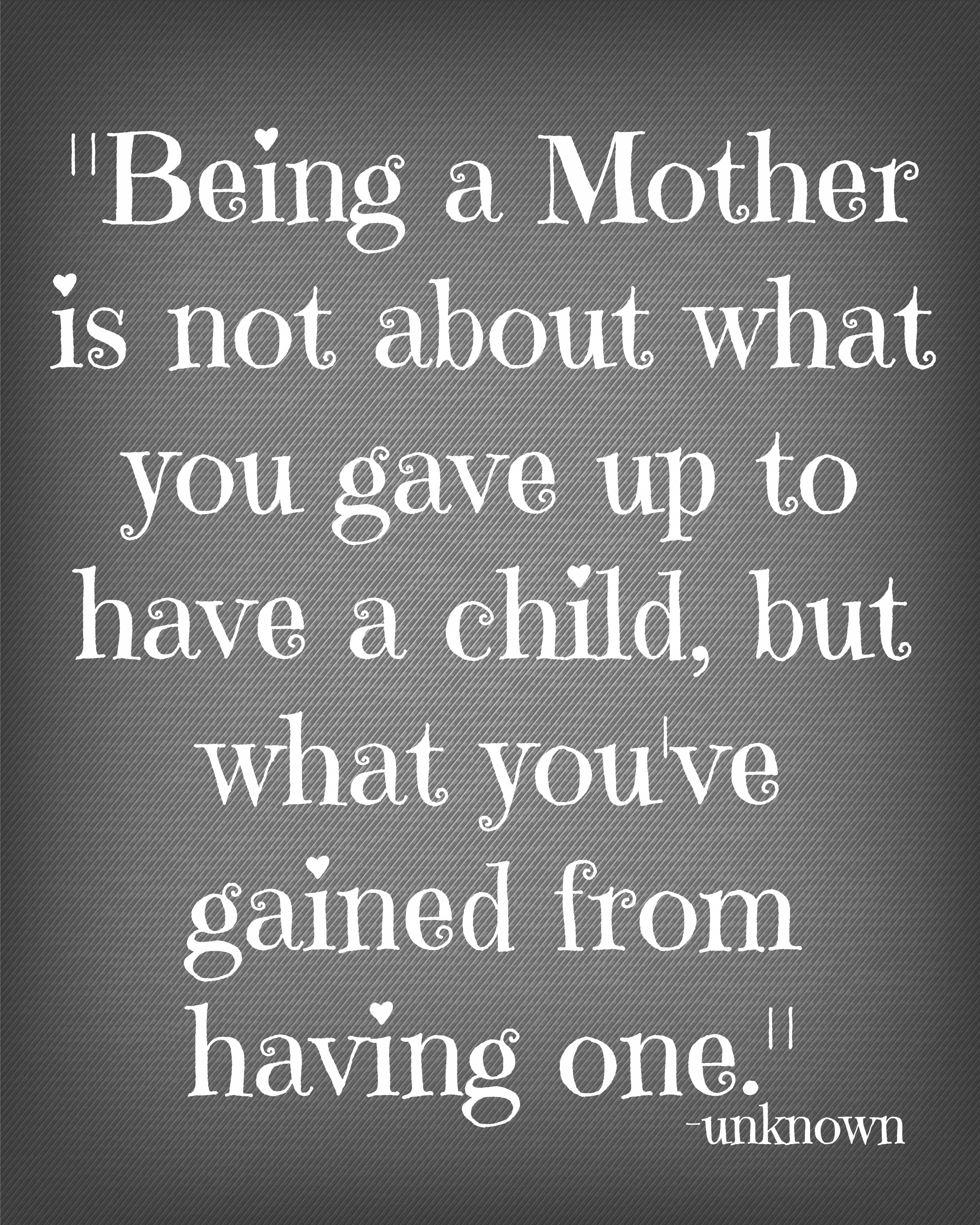 Becoming A New Mother Quotes Quotesgram