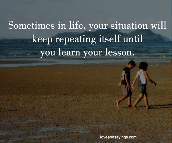 Quotes About Learning Your Lesson. QuotesGram