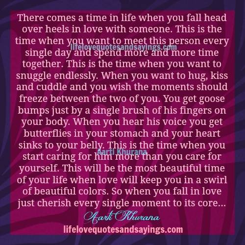 Falling Head Over Heels Quotes. QuotesGram