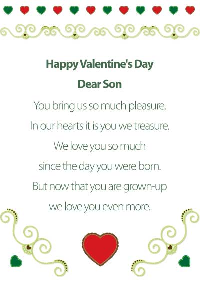 Valentine For My Son Quotes. QuotesGram