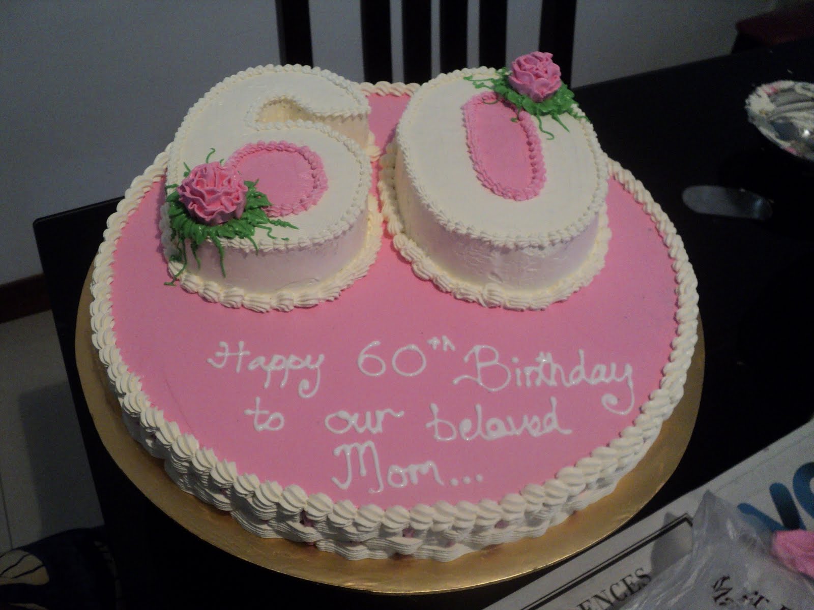 60th birthday cake ideas for mom