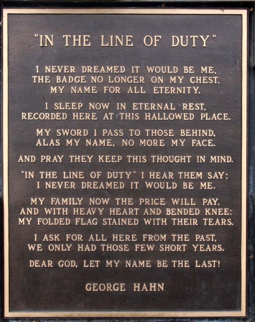Fallen Police Officer Memorial Quotes. QuotesGram