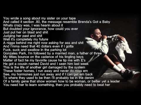 Kendrick Lamar – Money Trees Lyrics