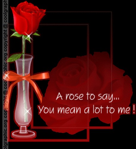To me you mean alot What You