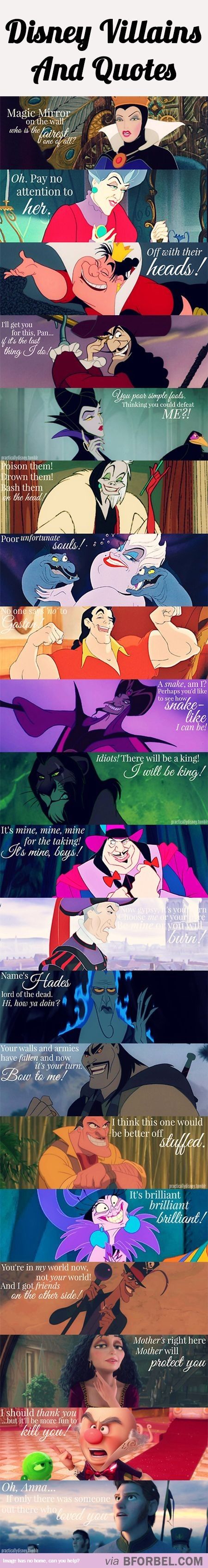 Disney Villain Quotes. QuotesGram
