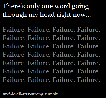  Sad  Failure  In Life  Quotes  QuotesGram
