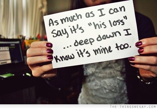 His Loss Quotes. QuotesGram