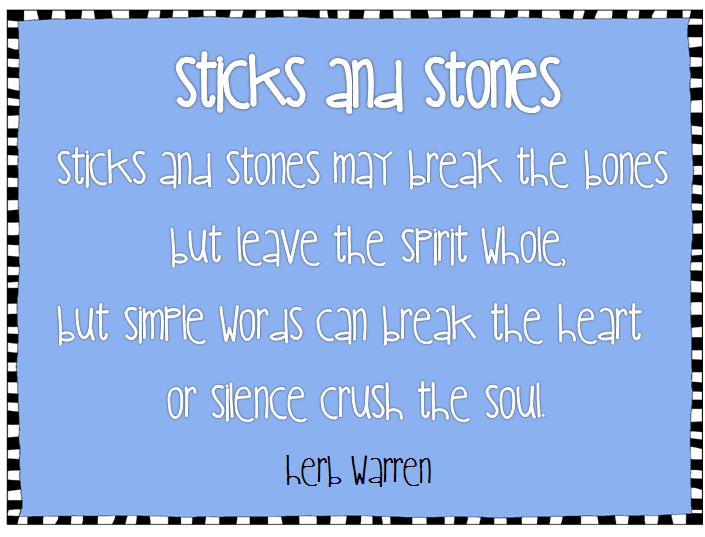 Sticks And Stones Quotes. QuotesGram
