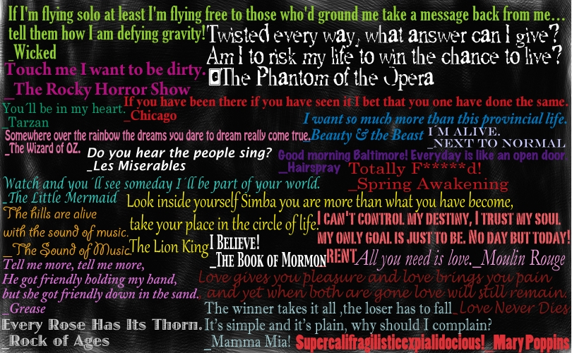 Famous Quotes From Musicals