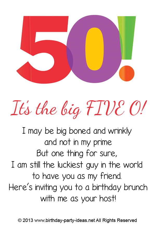 Happy 50th Birthday Quotes For Friends. QuotesGram