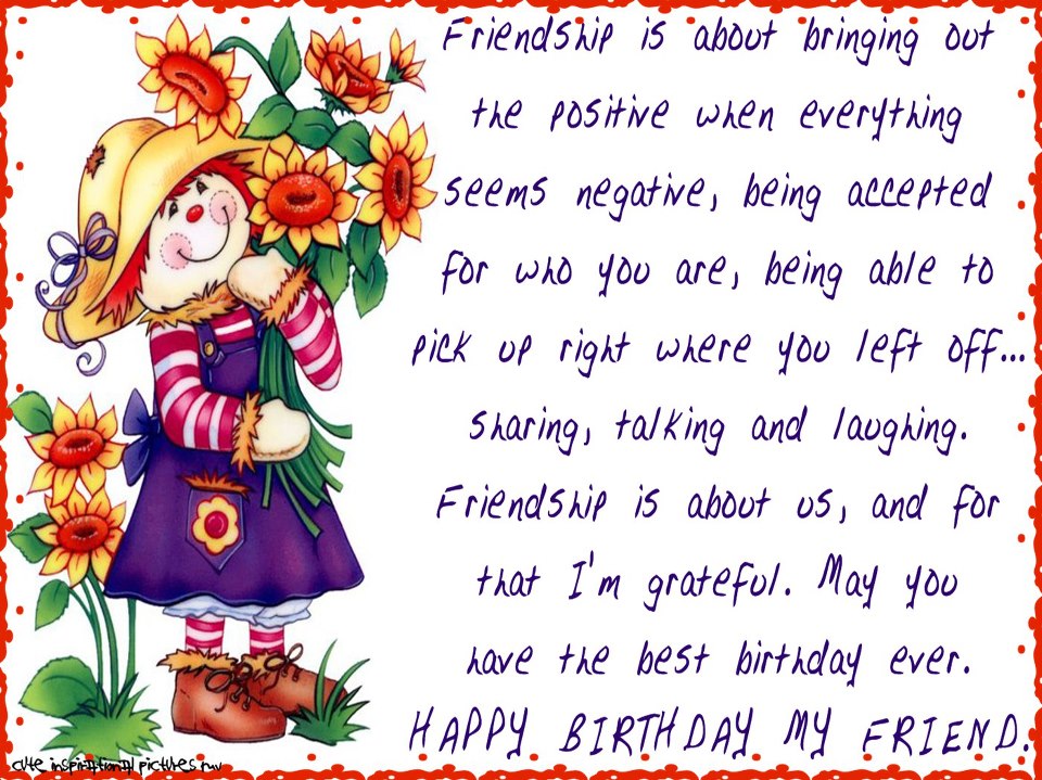 Birthday Quotes For Friends. QuotesGram