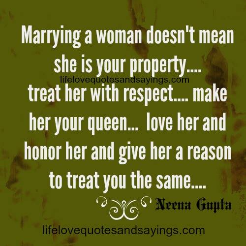 Respect Your Wife Quotes. QuotesGram