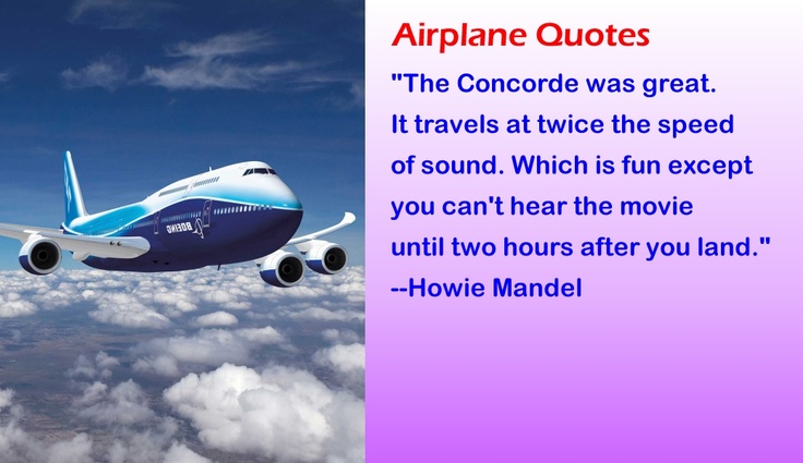 Funny Quotes About Airplanes. QuotesGram
