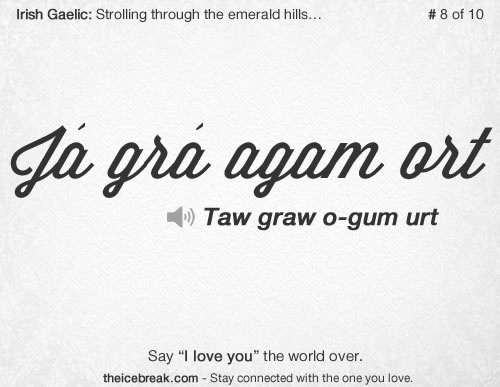 Gaelic Sayings About Love Love Quotes In Irish Gaelic. Quotesgram