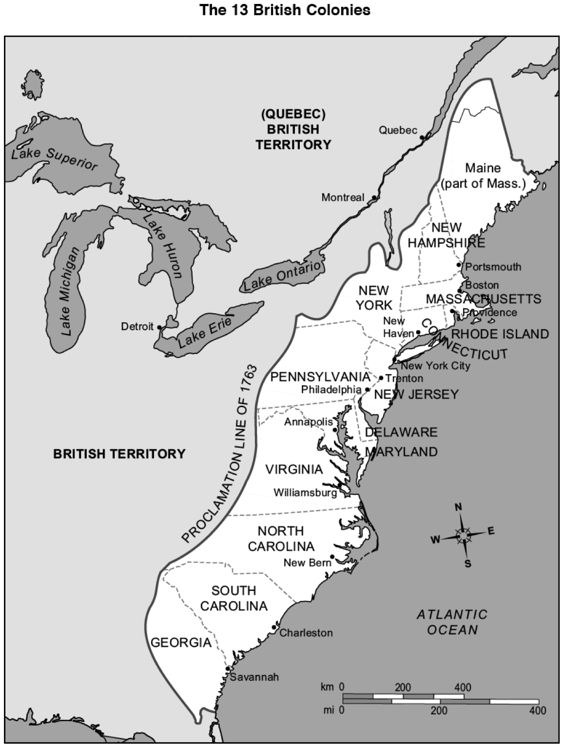 The 13 British Colonies Map Colonial Maryland Quotes. Quotesgram