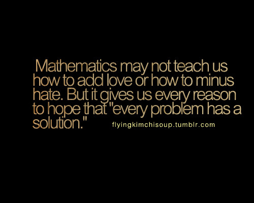 Inspirational Math Quotes. QuotesGram