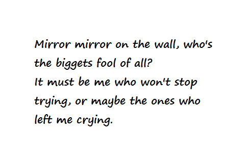 Mirror Mirror On The Wall Quotes Mirroring Quotes. Quotesgram