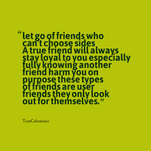 Friendship when go a let to of Six ways