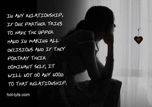 what is dominance in a relationship