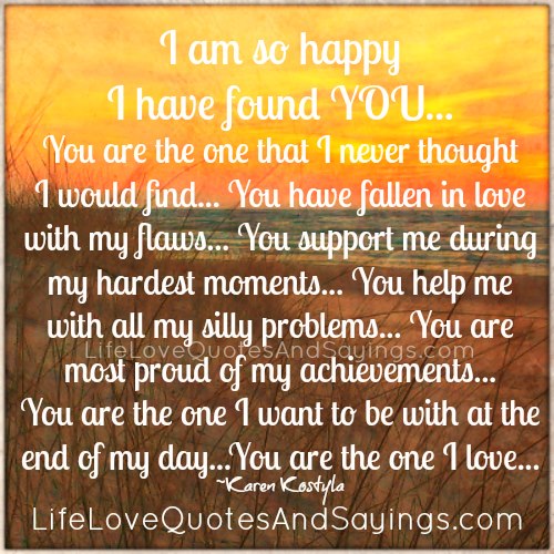 Happy That I Met You Quotes QuotesGram