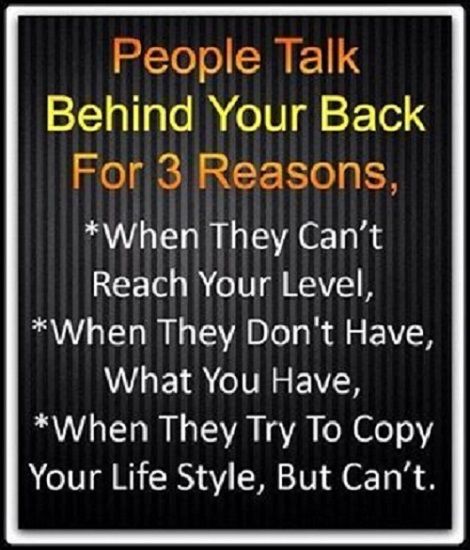 Quotes About Talking Behind Someones Back. Quotesgram