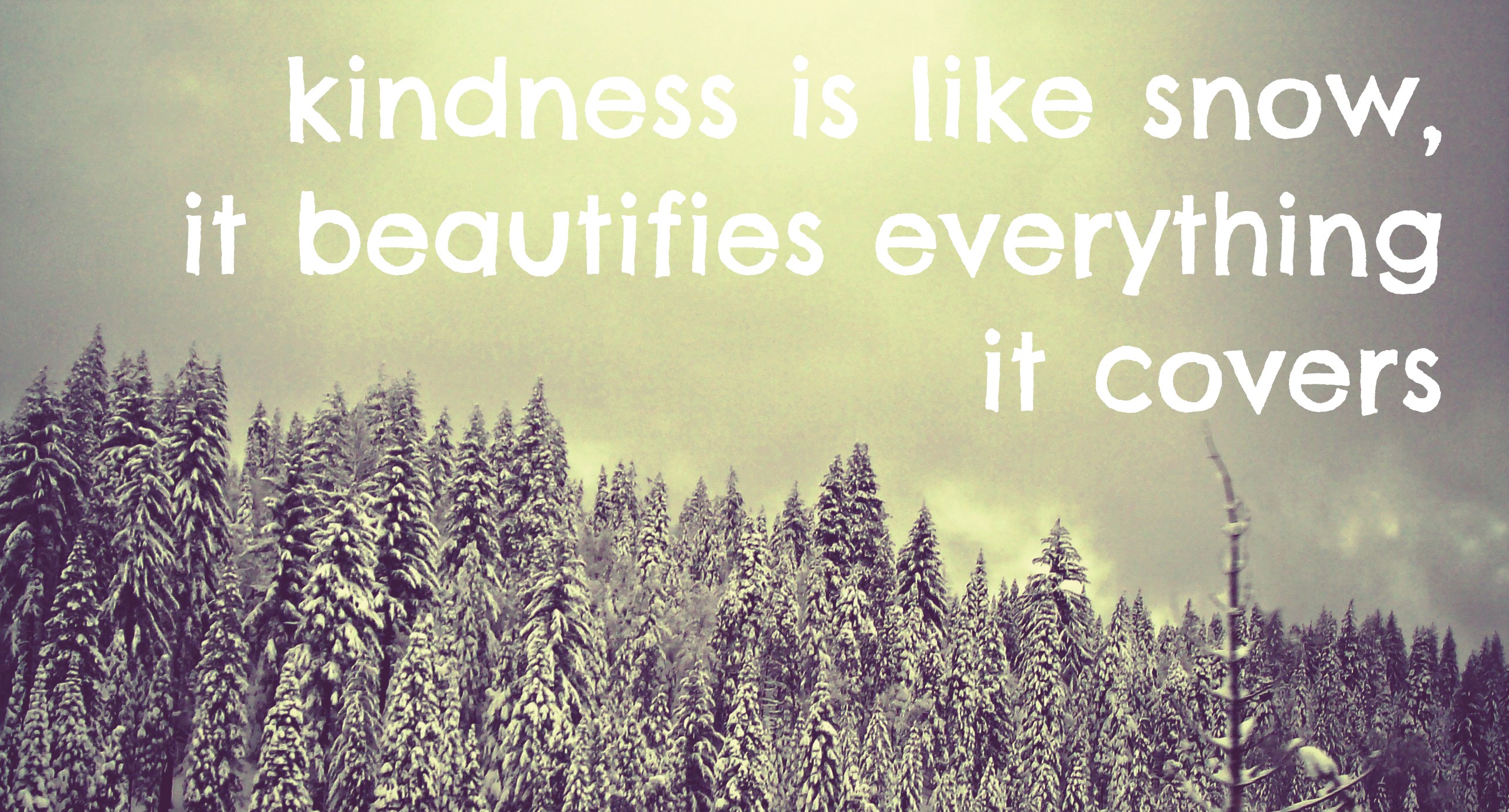 Snowflake And Kindness Quotes. QuotesGram