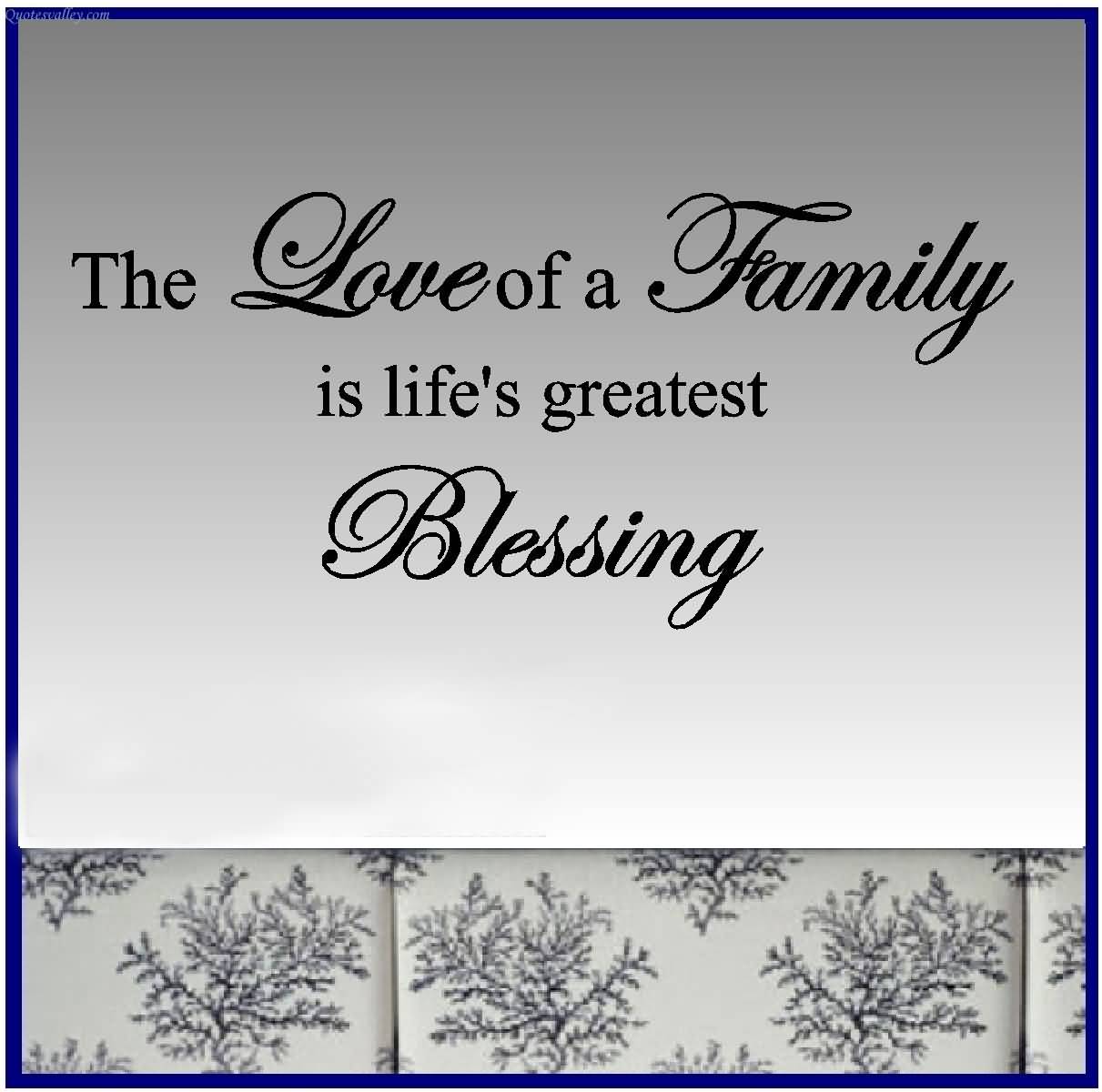 Family Blessings Quotes. QuotesGram