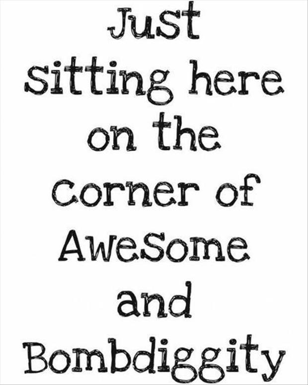 Funny Quotes About Being Awesome. QuotesGram