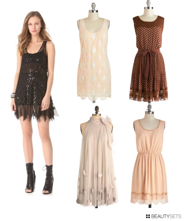Modern great gatsby look top