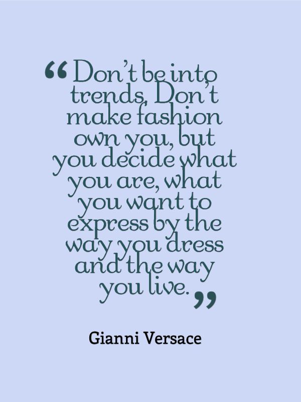 Versace Fashion Quotes On. QuotesGram