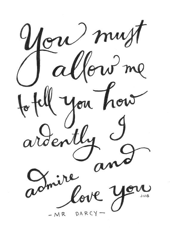 Love Quotes From Pride And Prejudice. QuotesGram