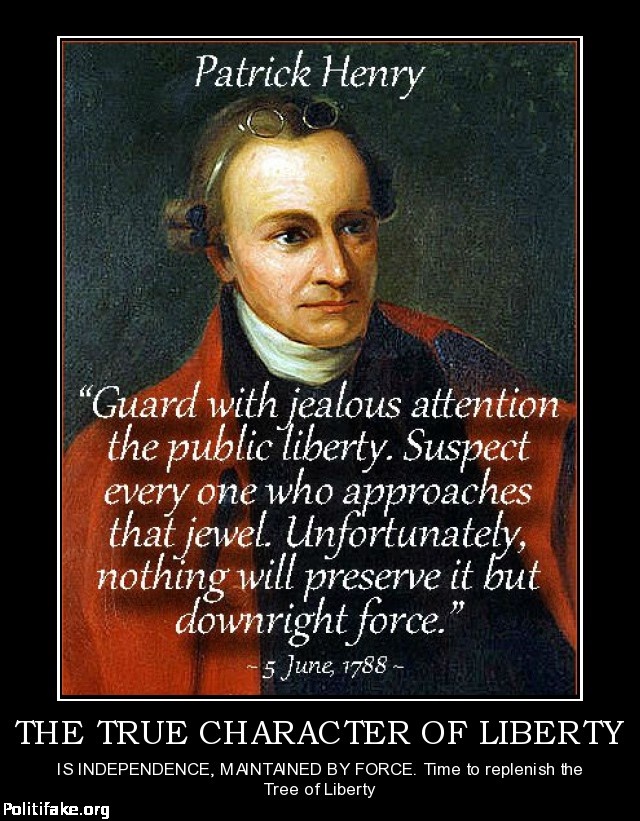 Patrick Henry Quotes On Freedom QuotesGram