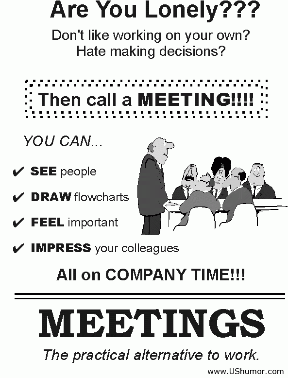 Humorous Quotes About Meetings. QuotesGram