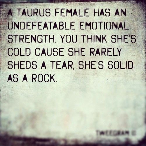 Taurus Quotes For Women. QuotesGram