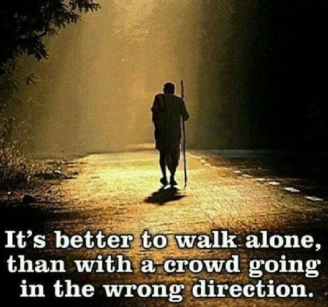Going Against The Crowd Quotes. QuotesGram