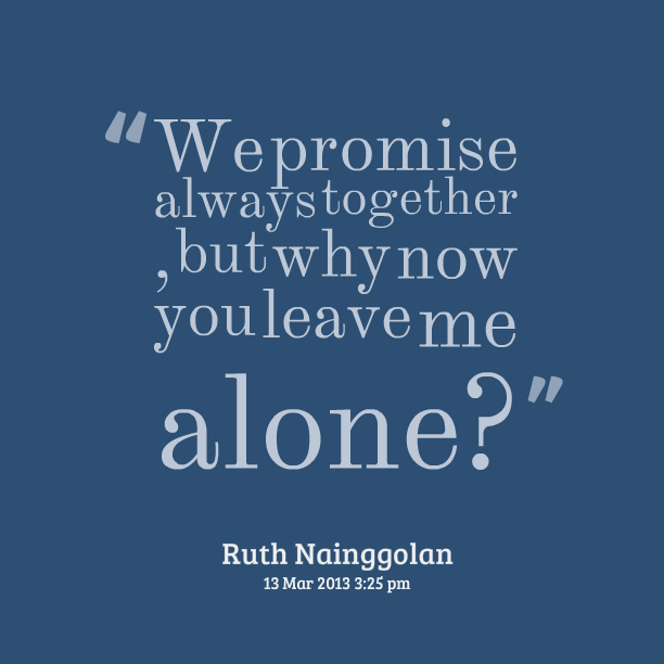 Why Did You Leave Quotes. QuotesGram