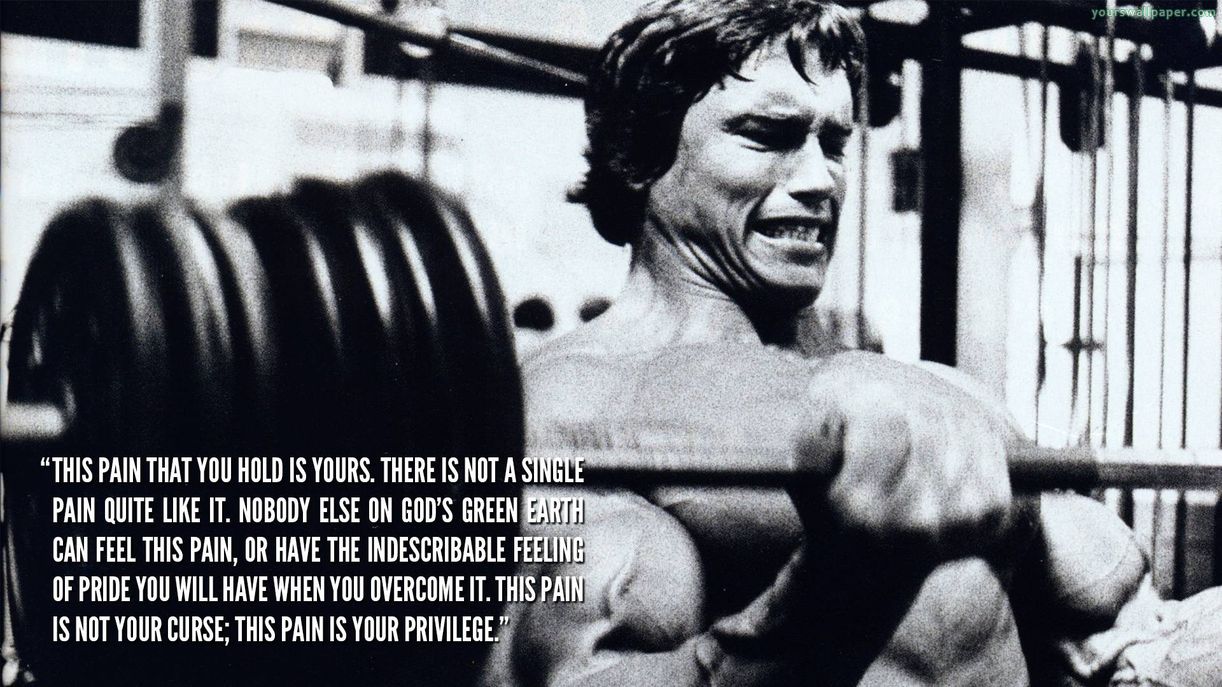 Bodybuilding Quotes About Pain Quotesgram