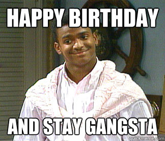 Gangster Happy Birthday Meme
