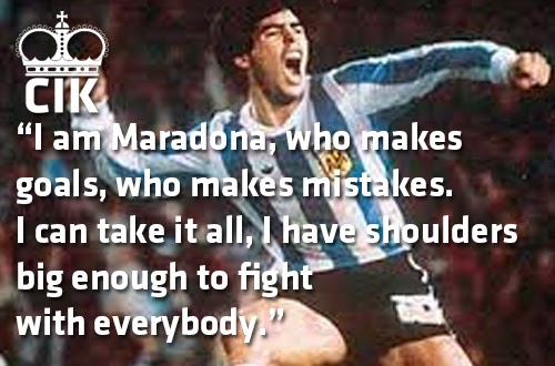 Diego Maradona Quotes. QuotesGram