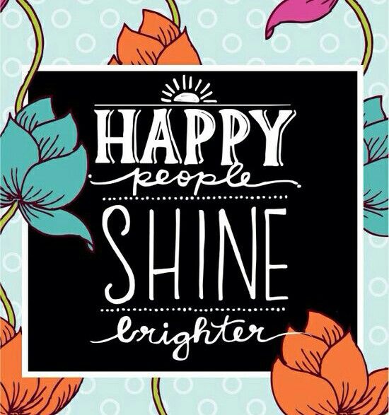 Happy People Shine Quotes. QuotesGram