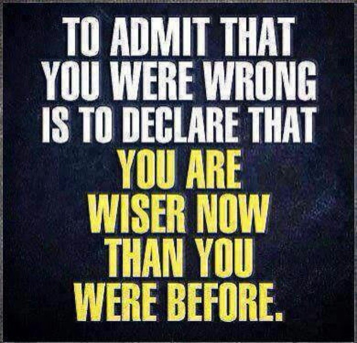 Quotes About Being Wrong. QuotesGram