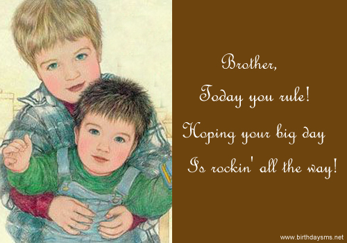 Younger Brother Birthday Quotes Funny. QuotesGram