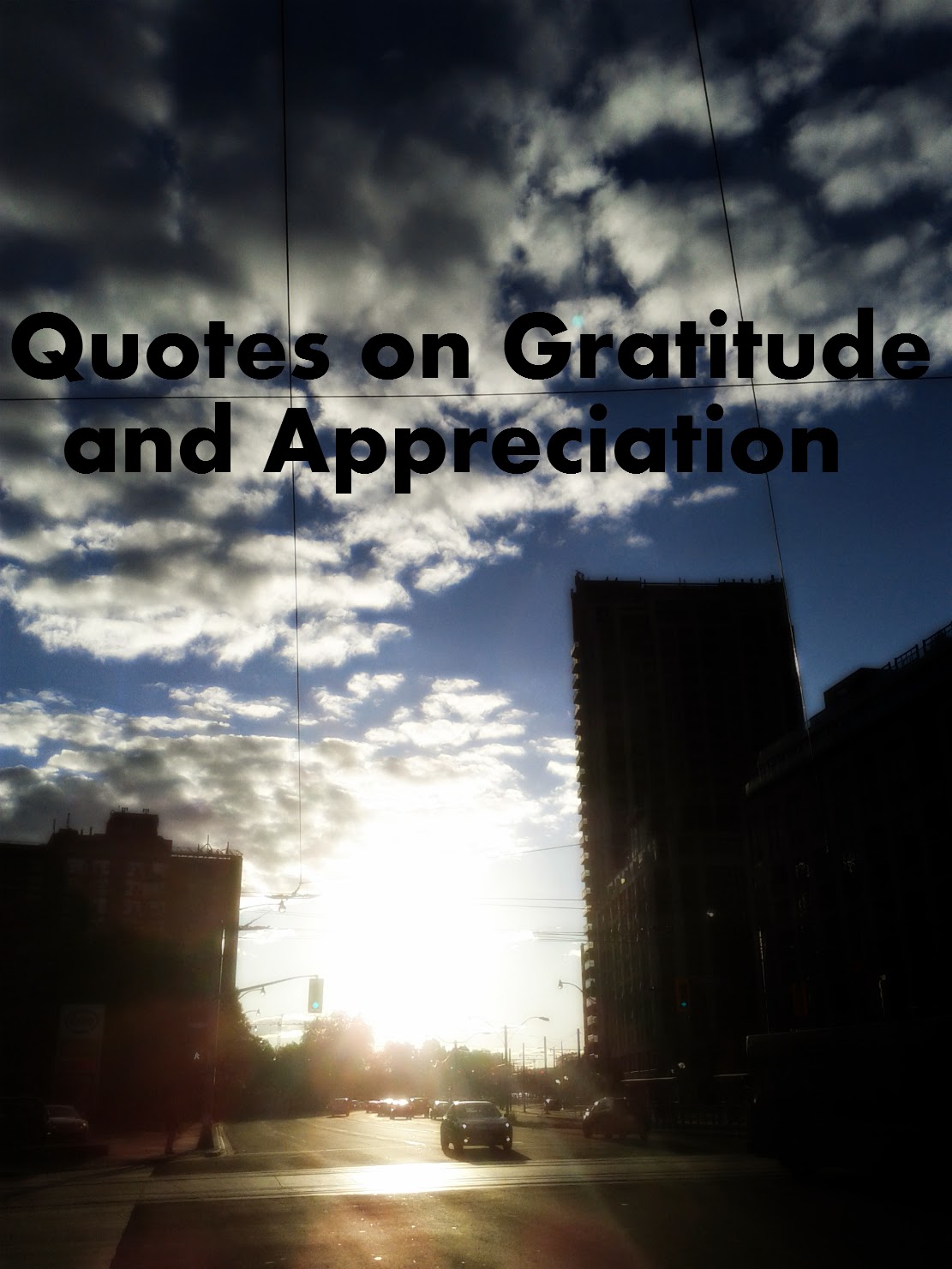 Quotes On Gratitude And Appreciation. QuotesGram