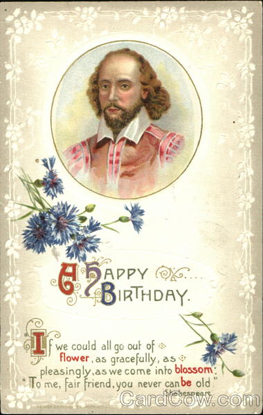 Happy Birthday Shakespeare Quotes. QuotesGram