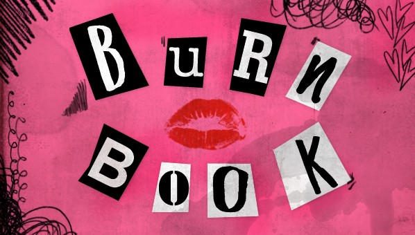 burn book mean girls hd wallpaper
