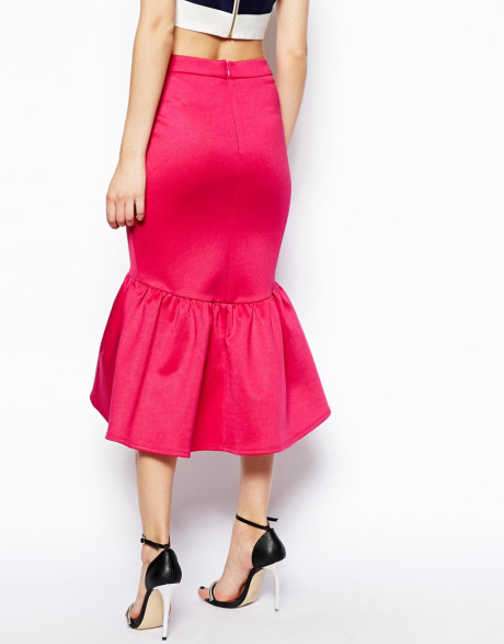 Peplum top skirt quote