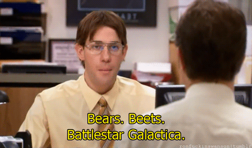 Bears Beets Battlestar Galactica Quote Dwight Bear Best Quotes. Quotesgram