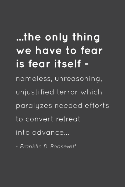 Conquering Fear Quotes. QuotesGram